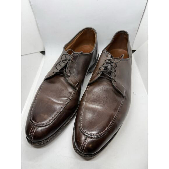 Allen Edmonds LaSalle Black Leather Apron Toe Derby Dress Shoes Men’s 12 D USA - Picture 13 of 13